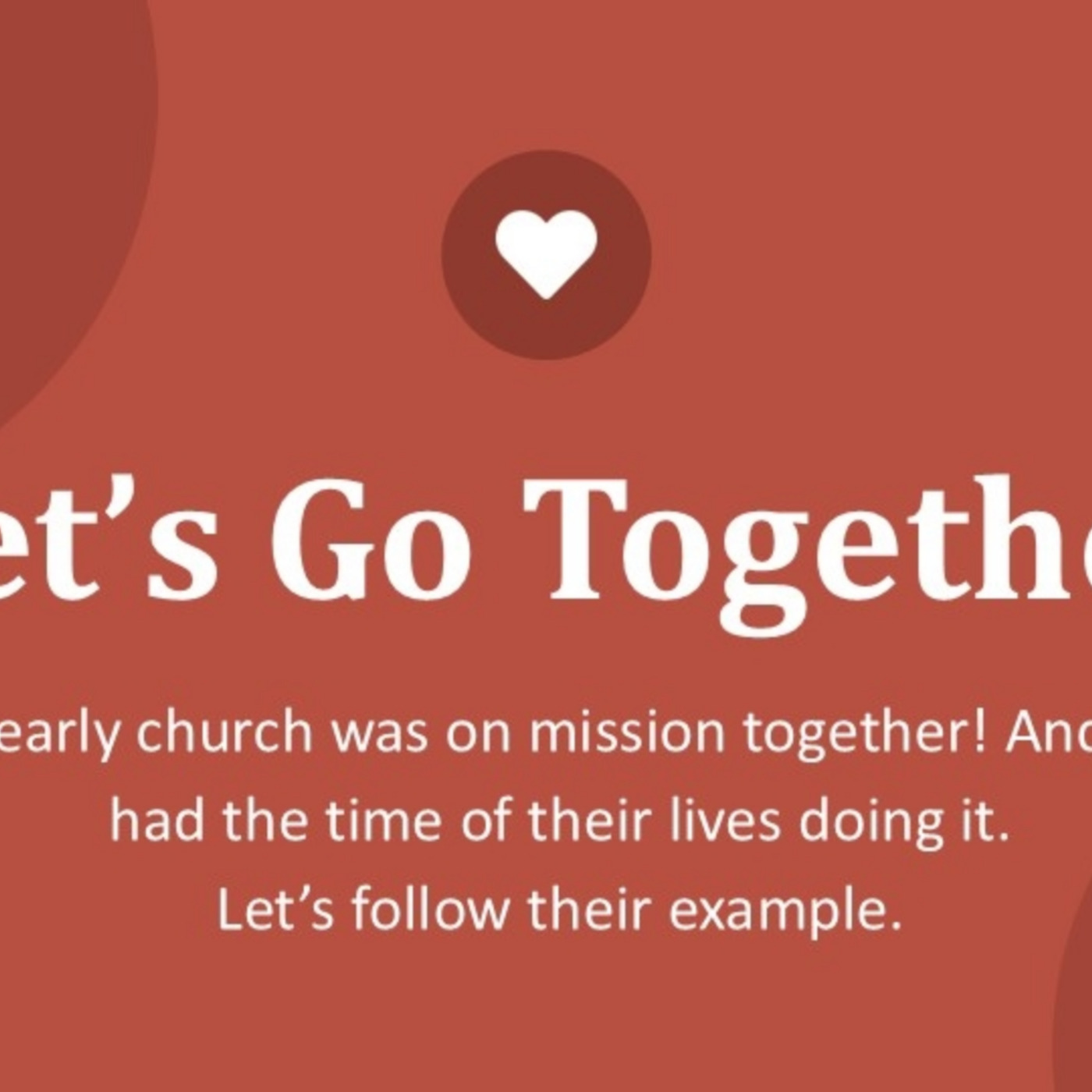 The Early Church Was on Mission Together episode artwork